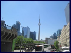 Toronto Financial District 100 - towards CN Tower